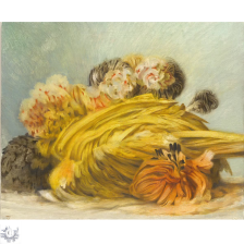 Tinus Vermeersch.Untitled, 2025, oil on panel. (Image courtesy: Tinus Vermeersch)
