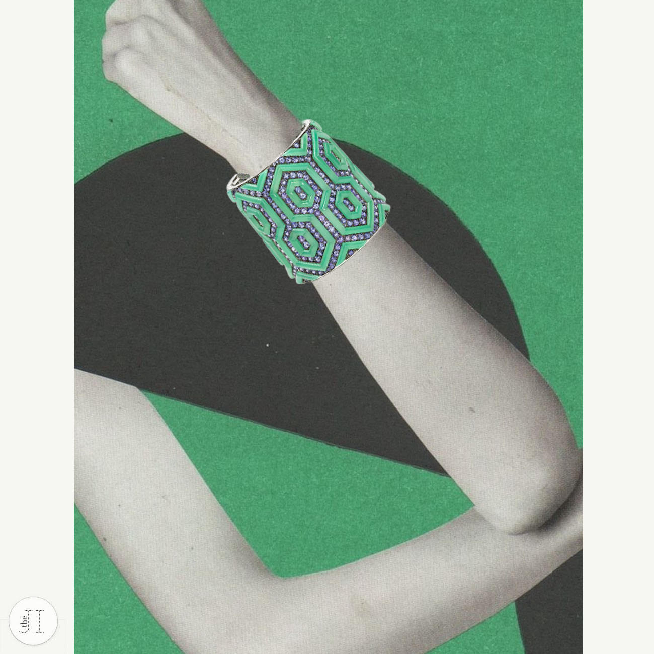 Giampiero Bodino. Mosaico Cuff Bracelet