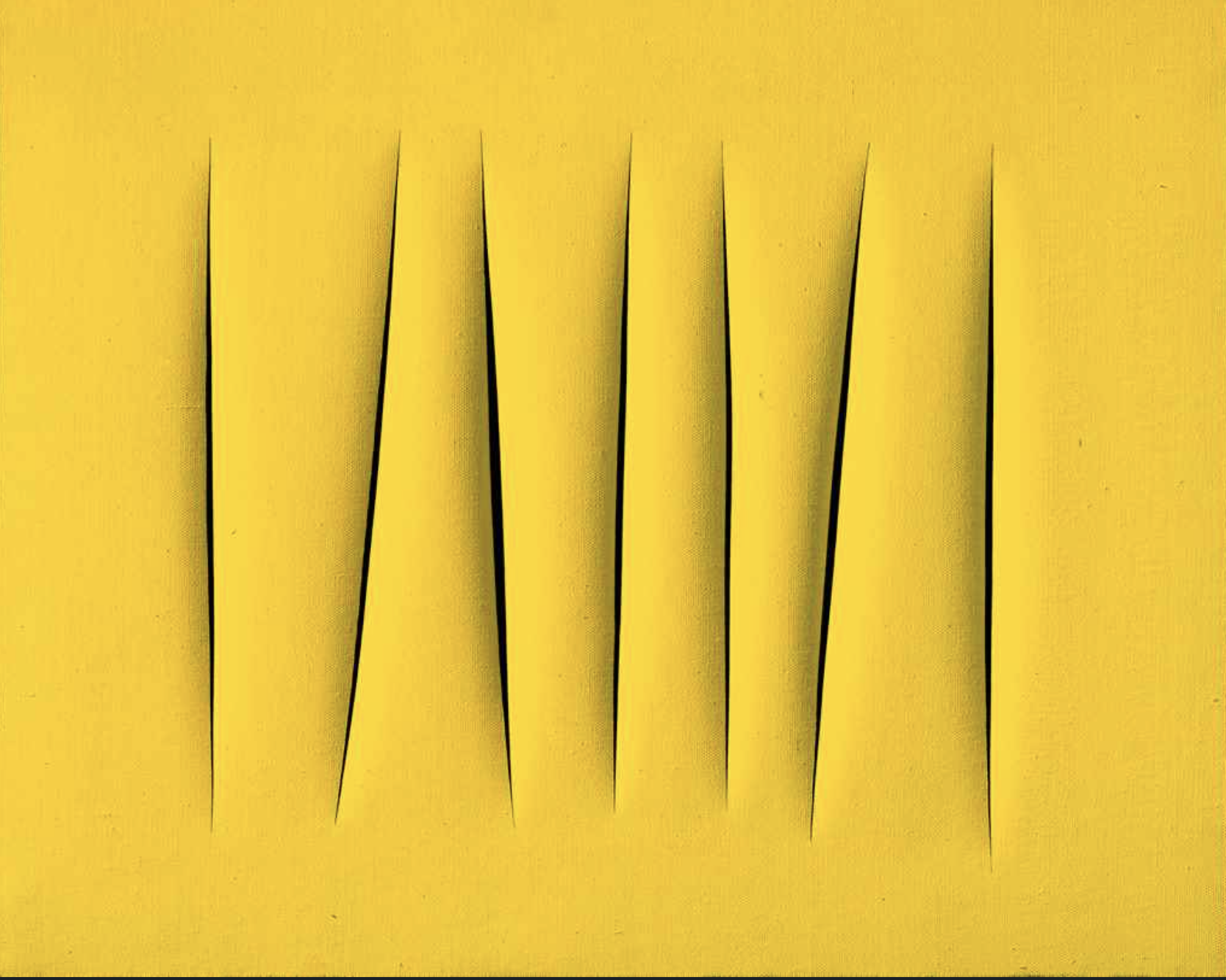 Lucio Fontana. Concept Spatial (1965)